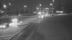 Křižovatka ulic Velká Dlážka a Polní