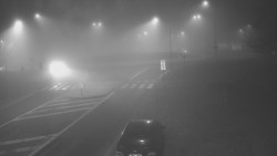 Křižovatka ulic Velká Dlážka a Polní