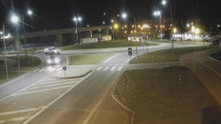 Křižovatka ulic Velká Dlážka a Polní