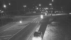 Křižovatka ulic Velká Dlážka a Polní