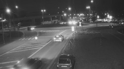 Křižovatka ulic Velká Dlážka a Polní