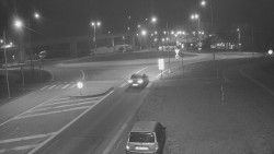 Křižovatka ulic Velká Dlážka a Polní