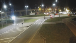 Křižovatka ulic Velká Dlážka a Polní