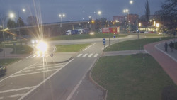 Křižovatka ulic Velká Dlážka a Polní