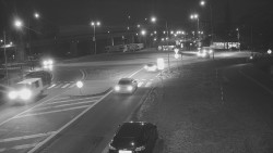 Křižovatka ulic Velká Dlážka a Polní