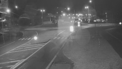 Křižovatka ulic Velká Dlážka a Polní