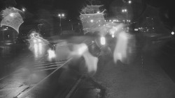 Křižovatka ulic Velká Dlážka a Polní