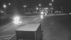 Křižovatka ulic Velká Dlážka a Polní