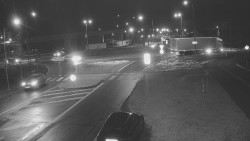 Křižovatka ulic Velká Dlážka a Polní