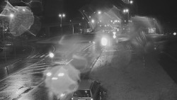 Křižovatka ulic Velká Dlážka a Polní