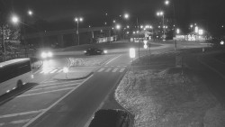 Křižovatka ulic Velká Dlážka a Polní