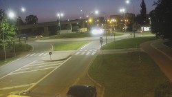 Křižovatka ulic Velká Dlážka a Polní