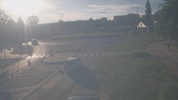 Skrzyżowanie ulic Velká Dlážka i Polní