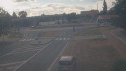 Skrzyżowanie ulic Velká Dlážka i Polní