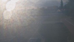 Křižovatka ulic Velká Dlážka a Polní