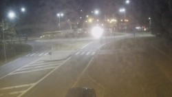 Křižovatka ulic Velká Dlážka a Polní