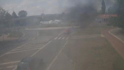 Kreuzung der Straßen Velká Dlážka und Polní