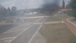 Kreuzung der Straßen Velká Dlážka und Polní