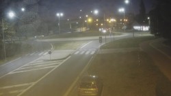 Skrzyżowanie ulic Velká Dlážka i Polní