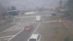 Skrzyżowanie ulic Velká Dlážka i Polní