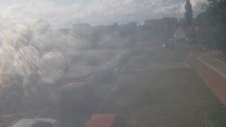 Křižovatka ulic Velká Dlážka a Polní