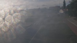 Křižovatka ulic Velká Dlážka a Polní