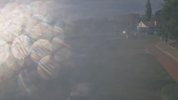 Křižovatka ulic Velká Dlážka a Polní