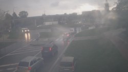 Křižovatka ulic Velká Dlážka a Polní