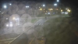Křižovatka ulic Velká Dlážka a Polní