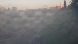 Křižovatka ulic Velká Dlážka a Polní
