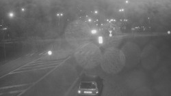 Křižovatka ulic Velká Dlážka a Polní