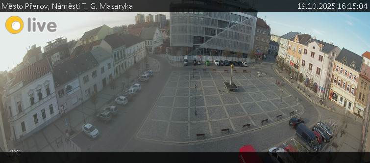 Město Přerov - Náměstí T. G. Masaryka - 19.10.2025 v 16:15 Město Přerov - Náměstí T. G. Masaryka - 19.10.2025 v 16:15