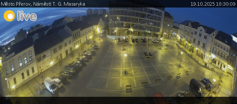 Město Přerov - Náměstí T. G. Masaryka - 19.10.2025 v 18:30 Město Přerov - Náměstí T. G. Masaryka - 19.10.2025 v 18:30