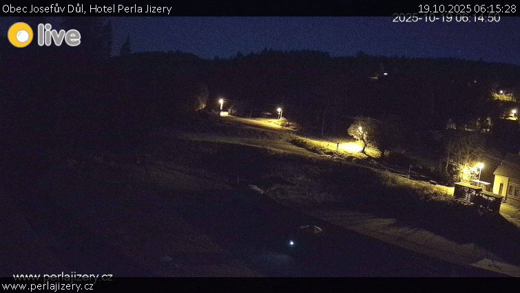 Obec Josefův Důl - Hotel Perla Jizery - 19.10.2025 v 06:15 Obec Josefův Důl - Hotel Perla Jizery - 19.10.2025 v 06:15