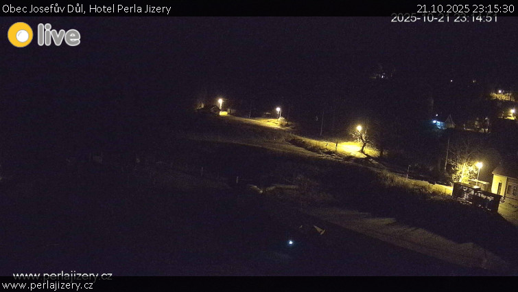Obec Josefův Důl - Hotel Perla Jizery - 21.10.2025 v 23:15 Obec Josefův Důl - Hotel Perla Jizery - 21.10.2025 v 23:15