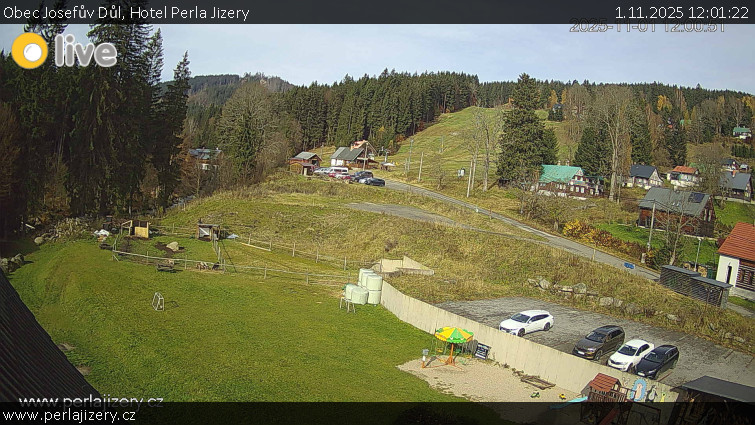 Obec Josefův Důl - Hotel Perla Jizery - 1.11.2025 v 12:01 Obec Josefův Důl - Hotel Perla Jizery - 1.11.2025 v 12:01