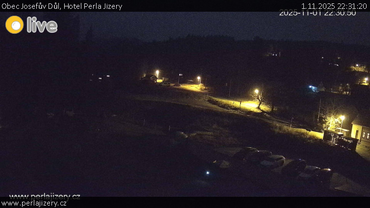 Obec Josefův Důl - Hotel Perla Jizery - 1.11.2025 v 22:31 Obec Josefův Důl - Hotel Perla Jizery - 1.11.2025 v 22:31