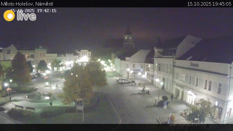 Město Holešov - Náměstí - 15.10.2025 v 19:45 Město Holešov - Náměstí - 15.10.2025 v 19:45