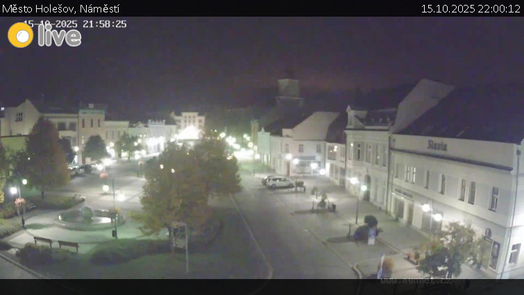 Město Holešov - Náměstí - 15.10.2025 v 22:00 Město Holešov - Náměstí - 15.10.2025 v 22:00