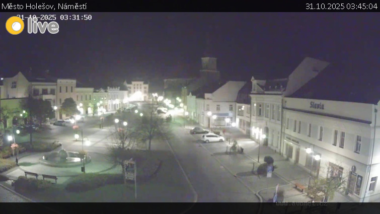 Město Holešov - Náměstí - 31.10.2025 v 03:45 Město Holešov - Náměstí - 31.10.2025 v 03:45