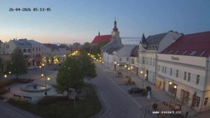 Město Holešov - Náměstí Dr. E. Beneše - 26.4.2026 v 05:15 Město Holešov - Náměstí Dr. E. Beneše - 26.4.2026 v 05:15