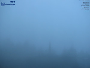 Lysá hora - Pohled na jihozápad, Smrk - 23.10.2025 v 09:00 Lysá hora - Pohled na jihozápad, Smrk - 23.10.2025 v 09:00