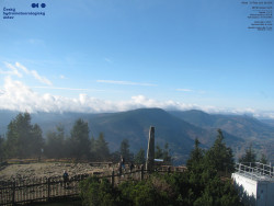 Pohled na jihozápad, Smrk