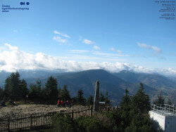 Pohled na jihozápad, Smrk