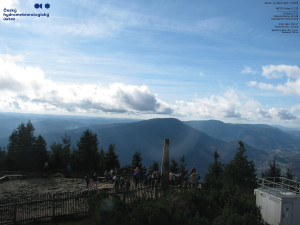 Lysá hora - Pohled na jihozápad, Smrk - 29.10.2025 v 12:30 Lysá hora - Pohled na jihozápad, Smrk - 29.10.2025 v 12:30