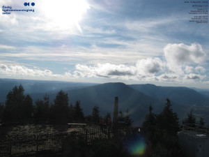 Lysá hora - Pohled na jihozápad, Smrk - 29.10.2025 v 14:00 Lysá hora - Pohled na jihozápad, Smrk - 29.10.2025 v 14:00