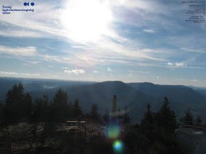 Lysá hora - Pohled na jihozápad, Smrk - 29.10.2025 v 14:30 Lysá hora - Pohled na jihozápad, Smrk - 29.10.2025 v 14:30