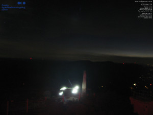 Lysá hora - Pohled na jihozápad, Smrk - 29.10.2025 v 18:00 Lysá hora - Pohled na jihozápad, Smrk - 29.10.2025 v 18:00