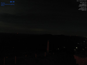 Lysá hora - Pohled na jihozápad, Smrk - 29.10.2025 v 18:15 Lysá hora - Pohled na jihozápad, Smrk - 29.10.2025 v 18:15