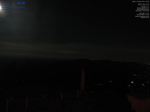 Lysá hora - Pohled na jihozápad, Smrk - 29.10.2025 v 19:30 Lysá hora - Pohled na jihozápad, Smrk - 29.10.2025 v 19:30